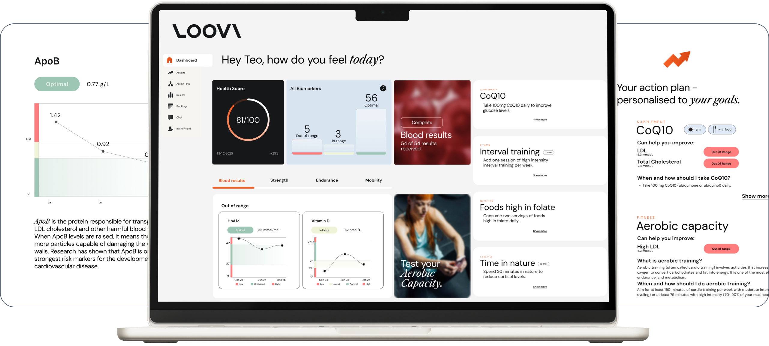 Loovi dashboard preview